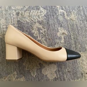 J crew size 6.5 block heels hardly worn